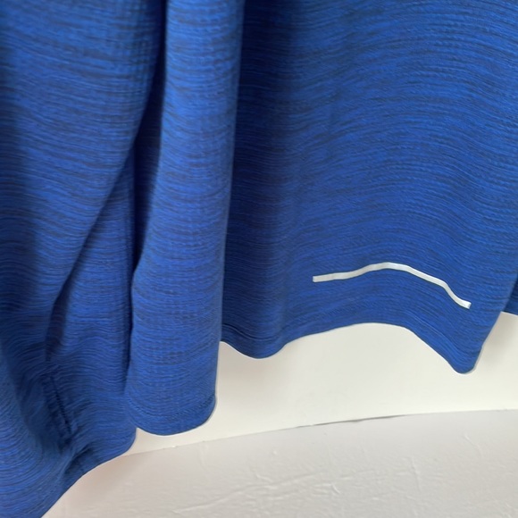Nike Men Pacer HZ Flash 1/4 Zip Running Long Sleeve  Blue  Size XL Dri Fit - Picture 7 of 7